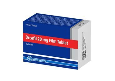 orcafil 20 mg film tablet ne için kullanılır